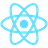 React.js logo